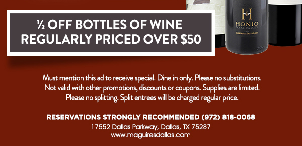www.maguiresdallas.com
								 See image for full details