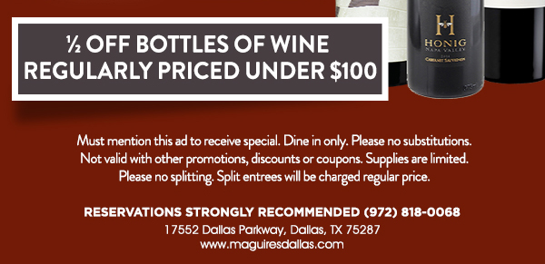 www.maguiresdallas.com
								 See image for full details