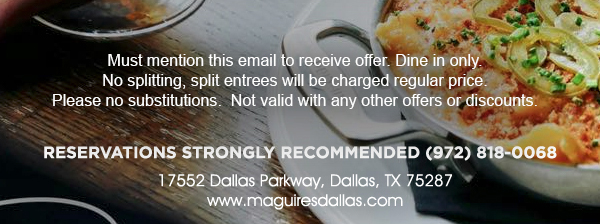 www.maguiresdallas.com
								 See image for full details