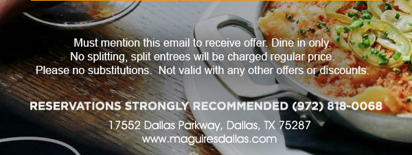 www.maguiresdallas.com
								 See image for full details