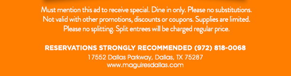 www.maguiresdallas.com
								 See image for full details