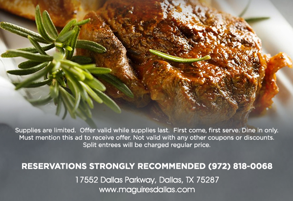 www.maguiresdallas.com
								 See image for full details
