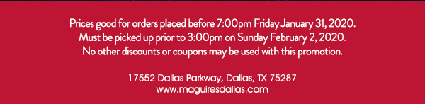 www.maguiresdallas.com
								 See image for full details