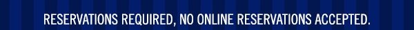 Make Your Reservations Today! (972) 818-0068