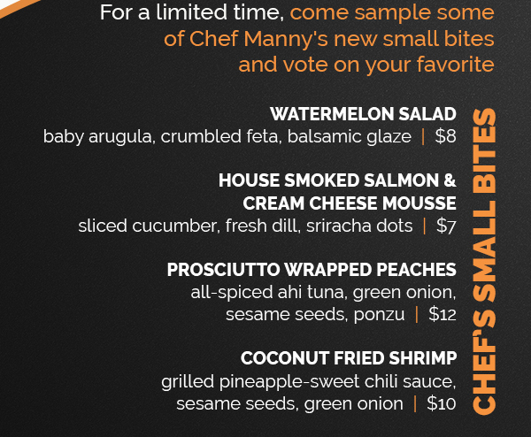 Make Your Reservations Today! (972) 818-0068