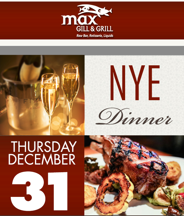 NYE Dinner
							 See image for full details