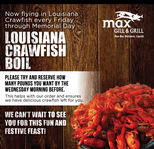 Louisiana Crawfish Boil
							 See image for full details