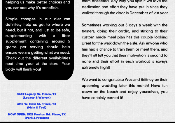 Client Shout Out - Wes Montgomery & Brittney Wortham
							See image for full article