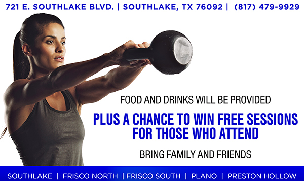 Food and drinks will be provided plus a chance to win
							free sessions for those who attend
							Bring family and friends
							See image for full details