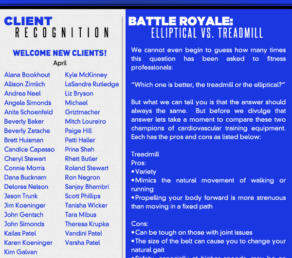 Client Recognition
							See image for full details
