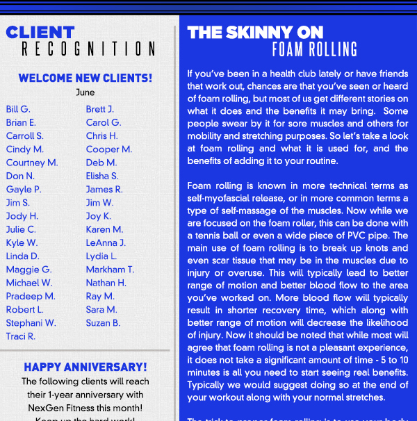 Client Recognition
							See image for full details