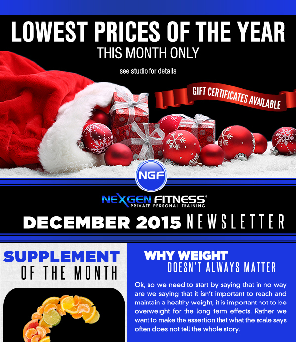 December Newsletter