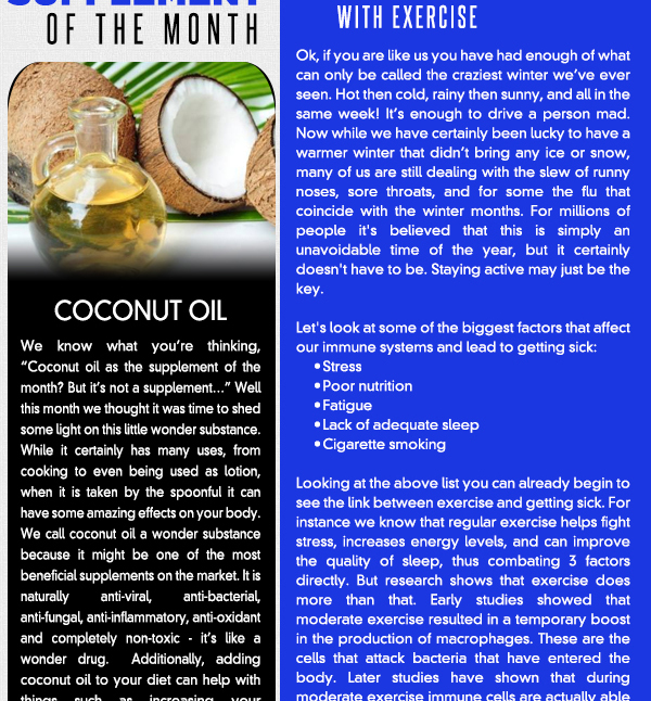 Supplement of the Month
							See image for full details
