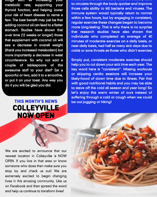 Boosting your immune system
							 with Exercise
							 See image for article