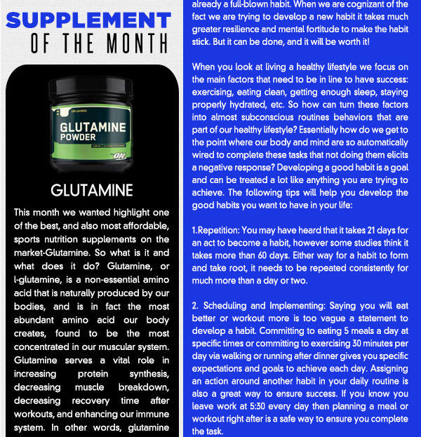 Supplement of the Month
							See image for full details