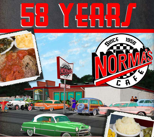 Norma's Cafe - May 2014 Newsletter

58 Years. Three Big Dishes. One Small Price.