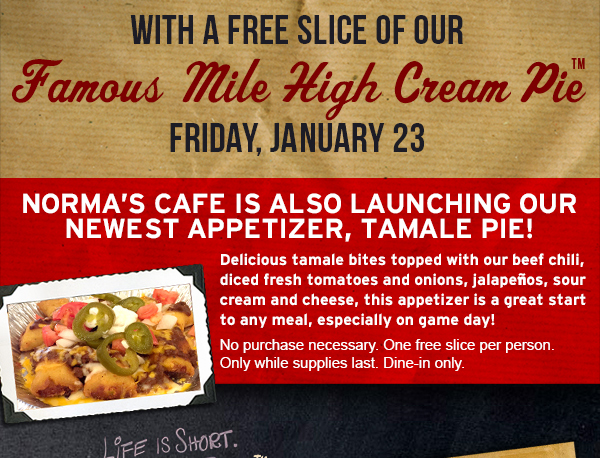 Celebrate National Pie Day
							See image for full details