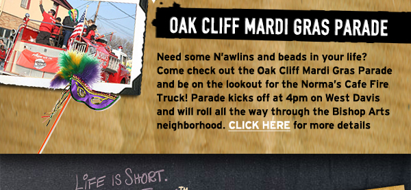 Mardi Gras Parade
							 See image for details