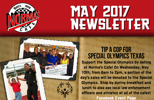 Norma's Cafe Newsletter