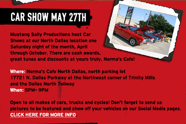 Car Show Returns
							 See image for details