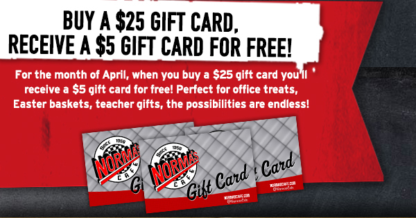 Norma's Cafe Newsletter