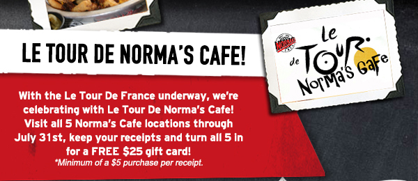 Norma's Cafe Newsletter