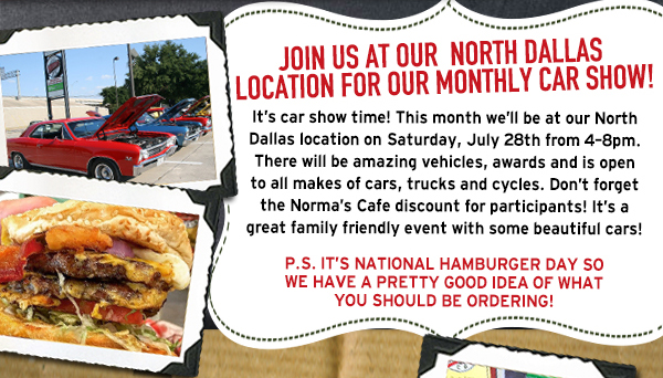 Norma's Cafe Newsletter