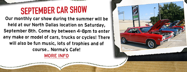 Norma's Cafe Newsletter