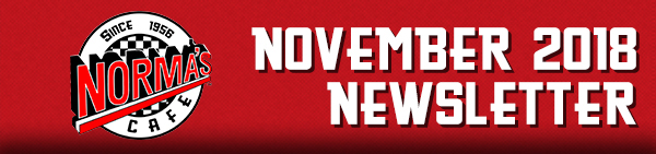 Norma's Cafe Newsletter