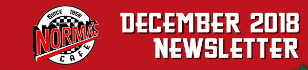 Norma's Cafe Newsletter