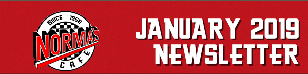Norma's Cafe Newsletter