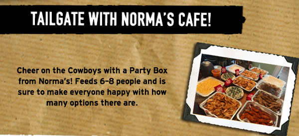Norma's Cafe Newsletter
