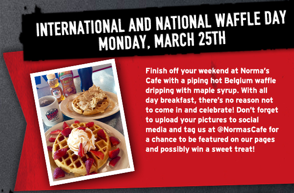 Norma's Cafe Newsletter
