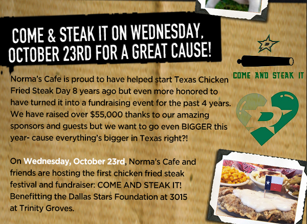 Norma's Cafe Newsletter