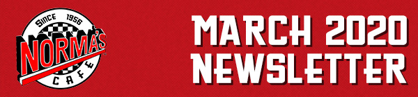 Norma's Cafe Newsletter