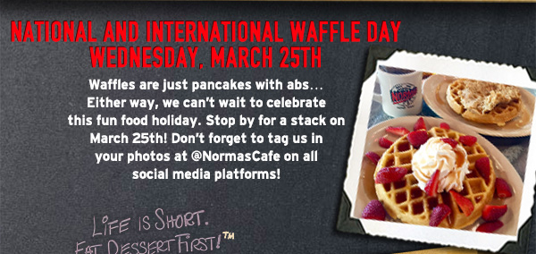Norma's Cafe Newsletter