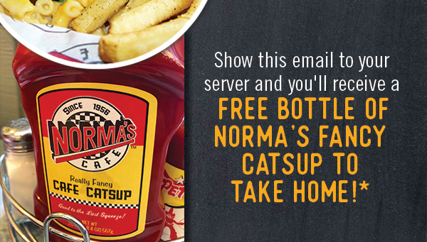 Norma's Cafe Newsletter
