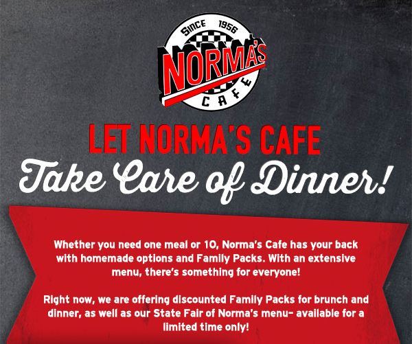 Norma's Cafe Newsletter