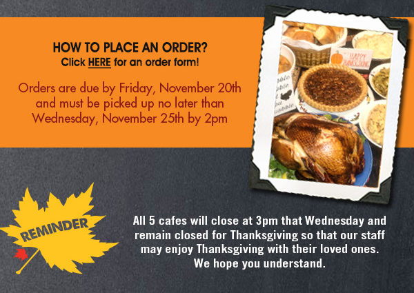 Norma's Cafe Newsletter