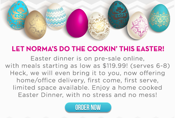 Norma's Cafe Newsletter