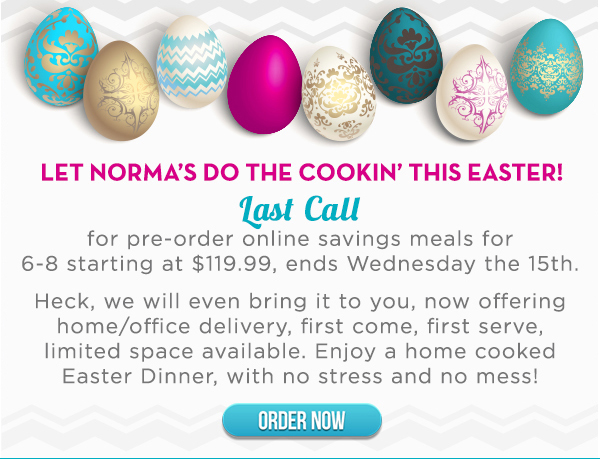 Norma's Cafe Newsletter