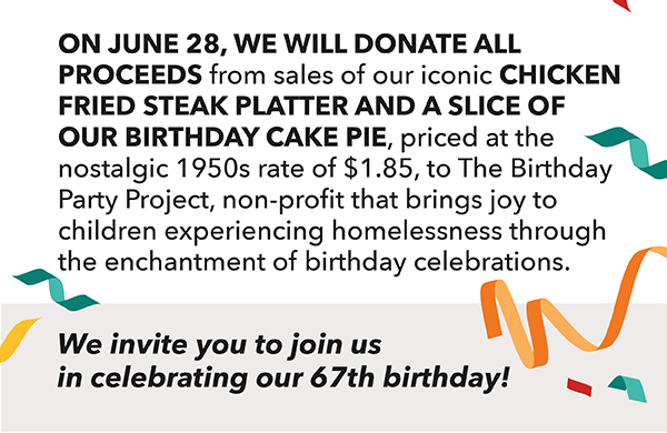 Norma's Cafe Newsletter
