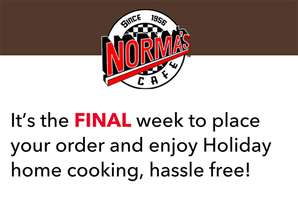 Norma's Cafe Newsletter