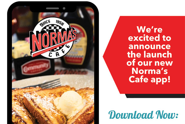 Norma's Cafe Newsletter