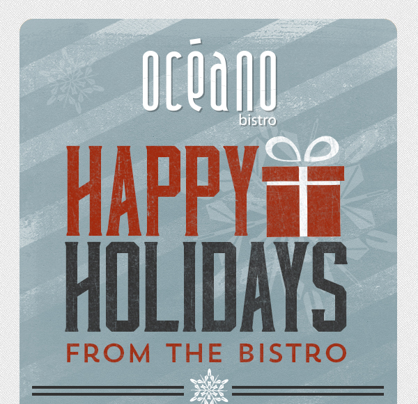 Happy Holidays from the Bistro