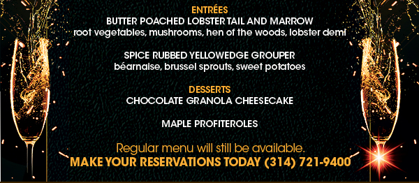 Regular menu will still be available
							 See image for full details/disclaimer