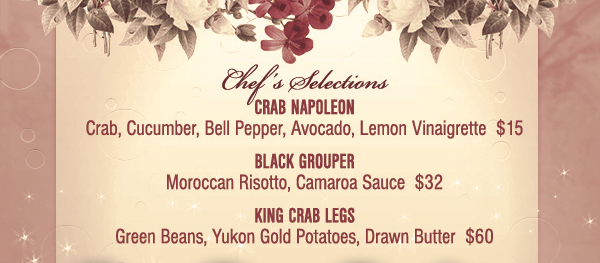 Sunday, May 8th from 4pm - 10pm
							 $35 per person
							 See image for full details/disclaimer