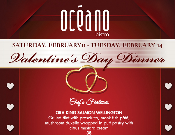 Valentine's Day Dinner
							 See image for full details