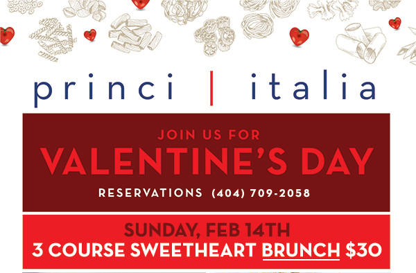 Join us for Valentine's Day
							 View Dinner Menu
							 See image for full details