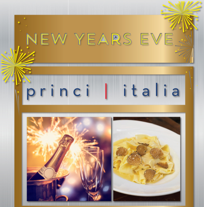 Join us for New Year's Eve
							See image for full details